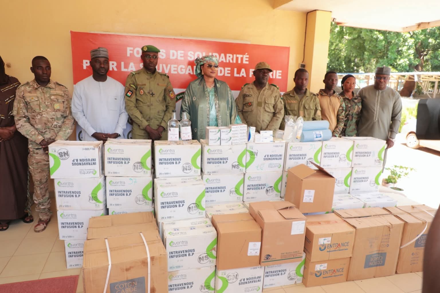 Affectation de produits pharmaceutiques à l’hôpital militaire de Niamey