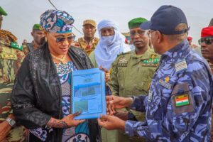 La réception officielle des travaux de la grande irrigation du site CDA – CBLT