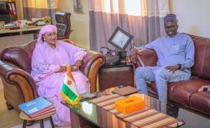 La Présidente du Comité de gestion du FSSP a reçu en audience le représentant de Organisation des Nations Unies pour l’alimentation et l’agriculture au Niger